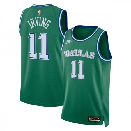 Camiseta Hombre Dallas Mavericks Kyrie Irving 2025-26 Nike Classic Edition Verde Swingman Camiseta Hombre Dallas Mavericks Kyrie Irving 2025-26 Nike Classic Edition Verde Swingman
